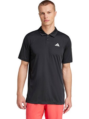 Adidas Club Polo Erkek Tenis Polo Tişört JF8506 Siyah
