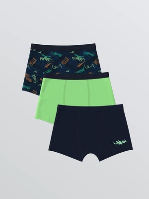 Lcw  Baskılı Erkek Çocuk Boxer 3'lü  (W5)