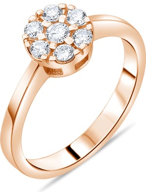 0.29 Karat Pırlanta Yüzük, Gerçek Pırlanta, Sertifikalı Mücevher