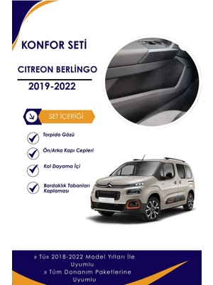 Duca Citroen Berlingo Konfor Seti 2019-2022 Uyumlu