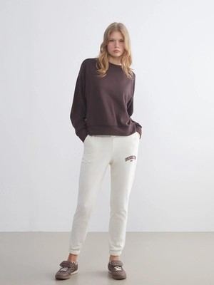 Brooklyn Baskılı Kadın Jogger Eşofman Altı  (W5)