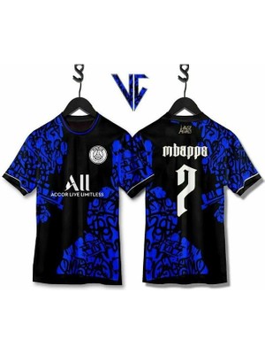 P.s.g 2023/24 Yeni Sezon Kylian Mbappe Konsept Forması