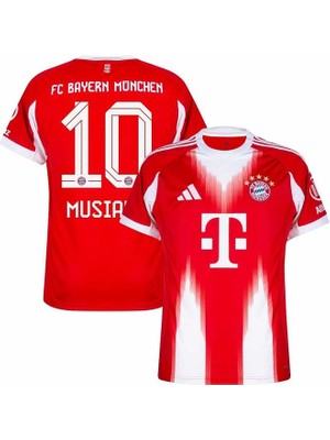 Bayern Münih 2025/26 Jamal Musiala Iç Saha Forması (10)