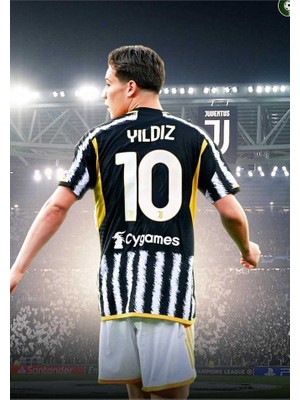 J.u.v.e.n.t.u.s 2023/24 Yeni Sezon Kenan Yıldız Iç Saha Forması (10 Numara)