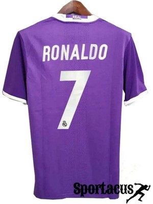 Real Madrid 2017 Cardiff Şampiyonlar Ligi Finali Cristiano Ronaldo Kısa Kol Forması