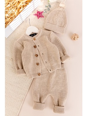 Triko Kışlık Selanik Örgü Kız/erkek Bebek Tulum