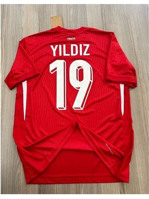Türkiye Euro 2024 Futbol Şampiyonası Kenan Yıldız Deplasman Forması (Red)