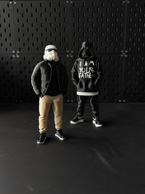 Darth Vader & Stormtrooper Dark Street 2'li Set Figür