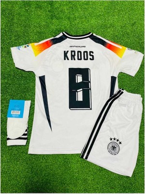 Almanya Euro 2024 Toni Kroos Iç Saha Çocuk Forması 3'lü Set