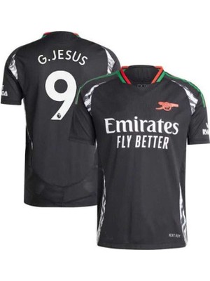 A.r.s.e.n.a.l 2024/25 Yeni Sezon G.jesus Deplasman Forması (Black)