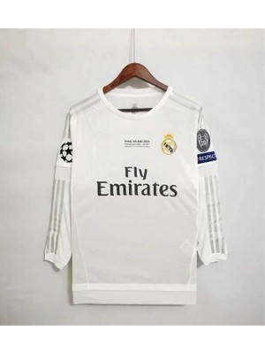 R.madridd 2016 Şampiyonlar Ligi Finali Cristiano Ronaldo Nostalji Forması (White)