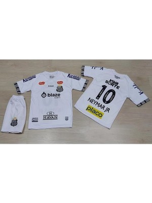 Santos 2024/25 Yeni Sezon Neymar Jr Özel Çocuk Forması (10)