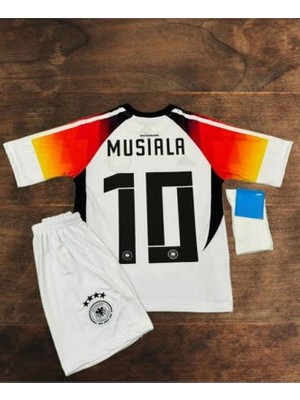 Almanya Euro 2024 Jamal Musiala Iç Saha Çocuk Forması 4'lü Set