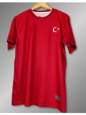 Türkiye Euro 2024 Iç Saha Isimsiz Forması Kırmızı