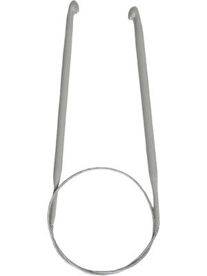 Mzp Kartan Misinalı Çelik Gagalı Tığ Şiş 5 Numara 60 cm