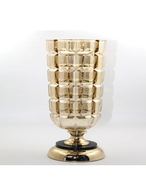 Cam Şamdan Tekli Model 4