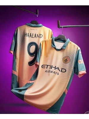 Erling Haaland 2024/25 Yeni Sezon Alternatif Forması (Kremmavi)