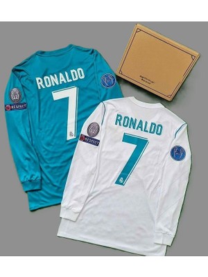 Cristiano Ronaldo 2018 Kiev Final Maçı R,e,a,l, M,a,d,r,i,d, Ikili Yetişkin Kombin FORMASI7547433566