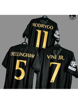 R,e,a,l, M,a,d,r,i,d, 2023-24 Sezonu Alternatif 3'lü Set Kombin Yetişkin Forması (Third)