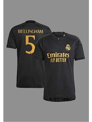 J'ude B'ellingham 2023-24 Sezonu R.madrid Alternatif Yetişkin Forması (Third)2