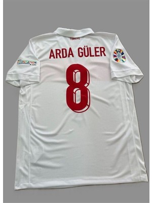 A'rda G'üler Euro 2024 Sezonu Iç Saha Türkiye Yetişkin Forması4