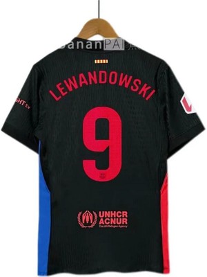 Barcelona 2024/25 Yeni Sezon Lamine Yamal Deplasman Forması (BLACK)5436344254255