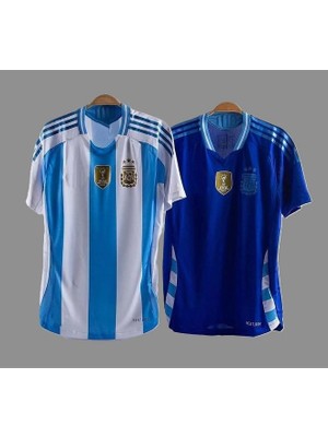 Arjantin 2024/25 Yeni Sezon Lionel M,e,s,s,i, Ikili Kombin Forması