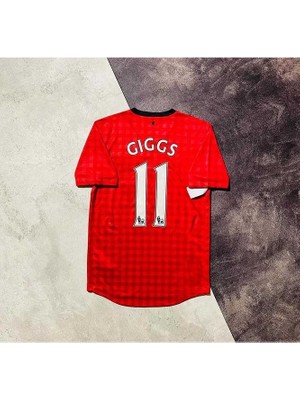 M.a.n.c.h.e.s.t.e.r/u.n.i.t.e.d 2012/13 Sezonu Ryan Giggs Özel Nostalji Forması (Aon)