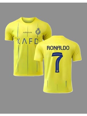 C,r,i,s,t,i,a,n,o, R,o,n,a,l,d,o, 2023/24 Yeni Sezon Al-Nassr Iç Saha Yetişkin Forması