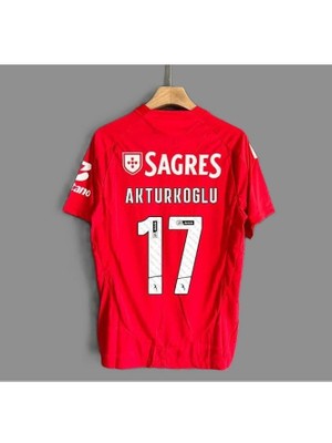 Kerem Aktürkoğlu Benfica 2024-25 Yeni Sezonu Iç Saha Yetişkin Forması