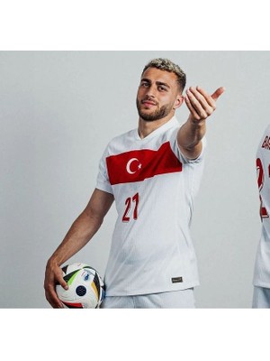 Türkiye Euro 2024 Barış Alper Yılmaz Forması (White)