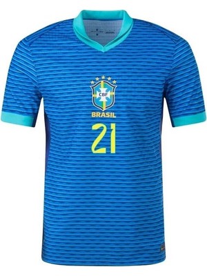 Brezilya 2024/25 Endrick Felipe Iç Saha Forması (Autentic Kit)