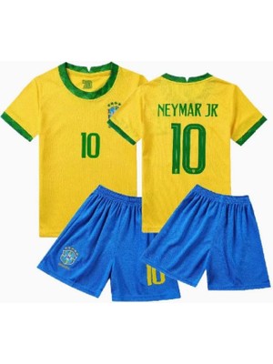 Neymar Jr. Brezilya 2023-24 Sezonu Çocuk Forması (Hediyeli)