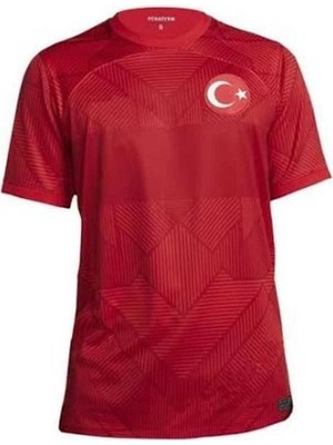 Türkiye Euro 2024 Isimsiz Iç Saha Kırmızı Forması