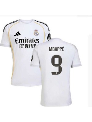 Real Madrid 2025-26 Yeni Sezon Kylian Mbappe Iç Saha Forması