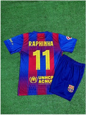 Barcelona 2025/26 Raphinha Iç Saha Çocuk Forması