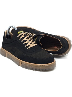 Luis Figo %100 Hakiki Deri Rahat Erkek Günlük Şeffaf Jel Taban El Yapımı Yazlık Spor Ayakkabı 40-44