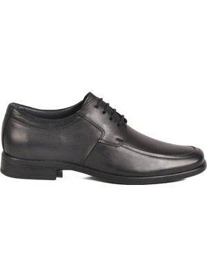 Aspor Siyah Hakiki Deri Erkek Klasik Ayakkabı