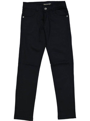 Erkek 7/11 Yaş Keten Okul Pantalonu