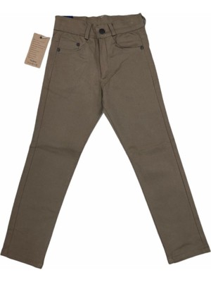 Kanvas Keten Pantalon Power Likra Pantolon