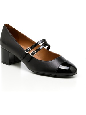 Kadın Topuklu/ Stiletto 66N7 Frau Nappa Nero (Black)