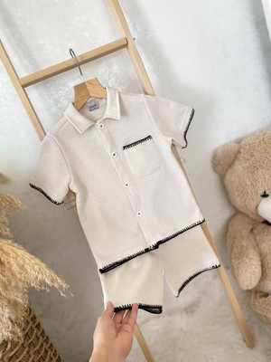 Çoban Dikişli Erkek Çocuk Takım