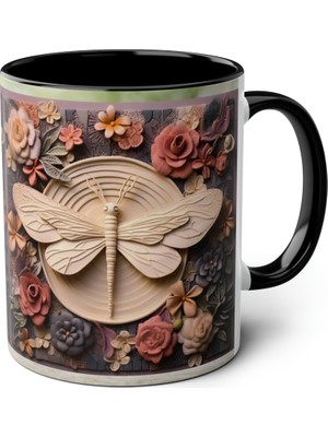 Yusufçuk Temalı Baskılı Kupa Bardak