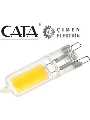 Buğz Cata Ct 4222 LED 7W 220V Kapsül Ampul 3200K Gün Işığı G9 Duy