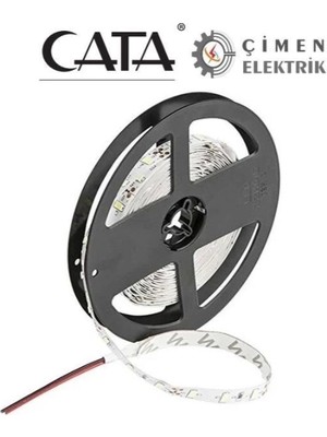Buğz 5 Metre Ct 4480 Cata 10 Çip Iç Mekan Şerit LED Beyaz 12V