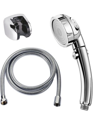 Buğz Su Tasarruflu Duş Başlığı Aç Kapa Özellikli 3 Kademeli Su Akış Ayar Fonksiyonu