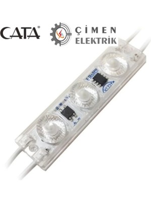 Buğz 10 Adet Cata Ct 4593 2W Tak Çalıştır 220V Modül LED 3200K Günışığı