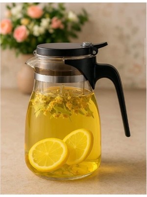 Buğz 900 ml Süzgeçli Cam Sürahi