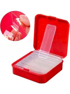 Buğz Çoklu Şeffaf Çift Taraflı Bant Monte Bantları 60 Adet