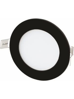 Buğz Cata Ct 5125 Siyah Kasa LED Spot 6W 3200K Gün Işığı